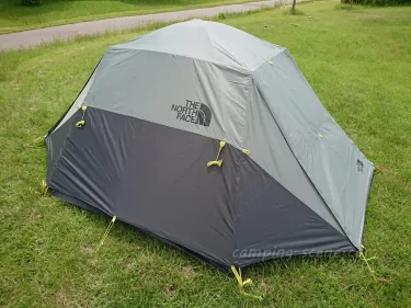 小型３人用テント『ノースフェイス・ストームブレーク３』を買ったので試し張りをしてみた。　