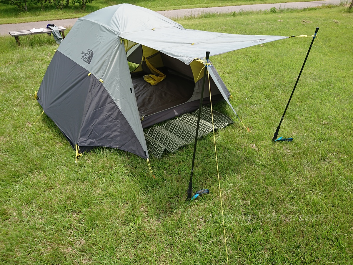 アウトドア テント/タープ ノースフェイス ストームブレーク3 テント 3人用 アガベグリーン 